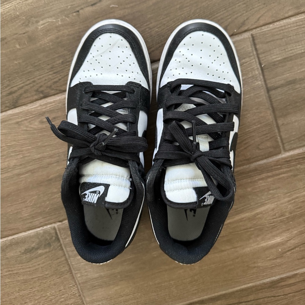 NEW Nike Black and White Panda Dunk Low Retro Shoes